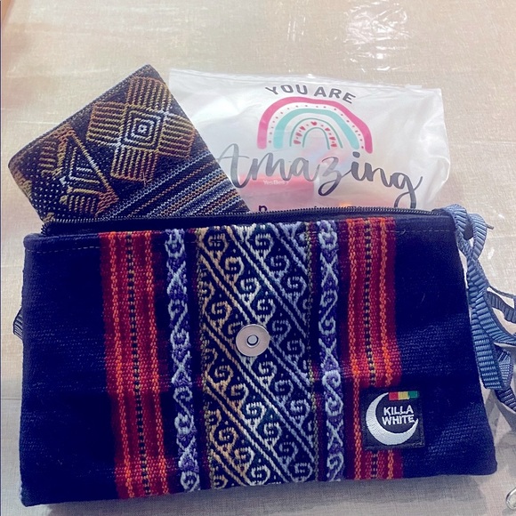 Stuffed Clutch Bag and Matching Wallet - Picture 13 of 14